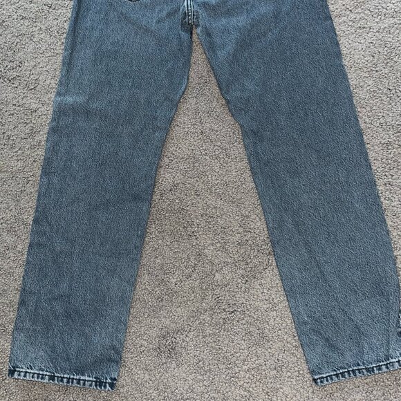 Levi's Women's Straight Leg Jeans - Dark Blue - Picture 6 of 12